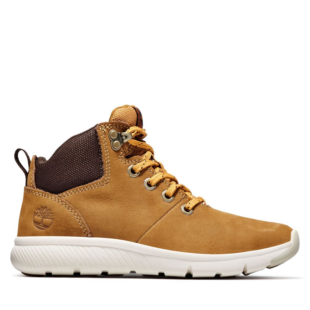 Bocanci De Drumeție Timberland Copii Maro - Junior Boltero Mid - Romania - NDSCHJ203